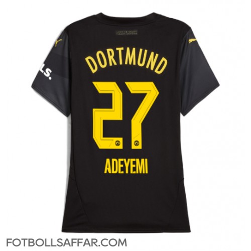 Borussia Dortmund Karim Adeyemi #27 Bortatröja Dam 2024-25 Kortärmad